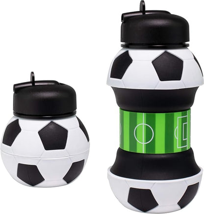 SOCCER WATER BOTTLE COLLAPSIBLE