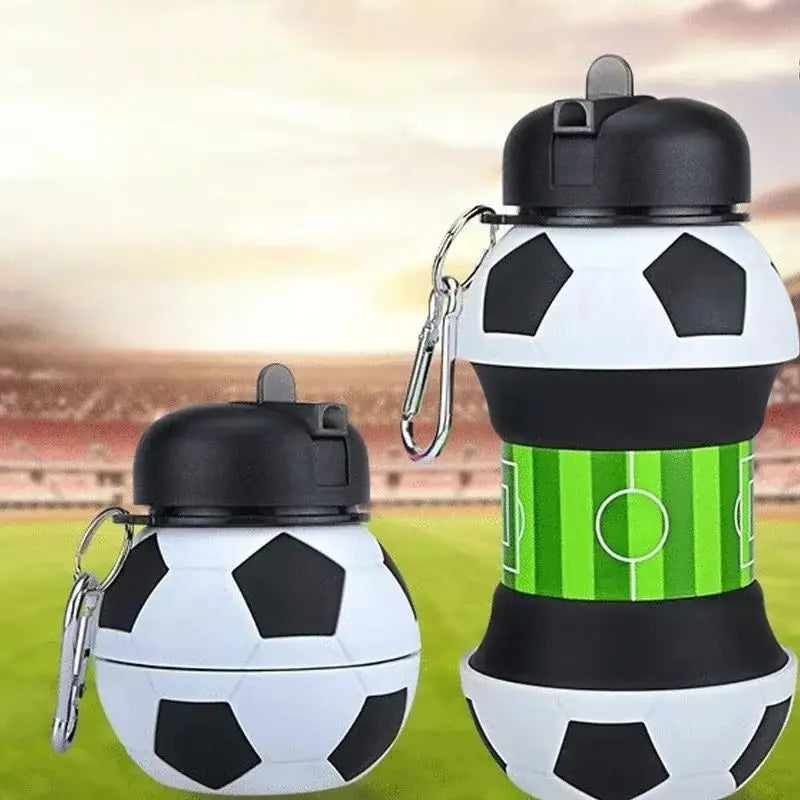SOCCER WATER BOTTLE COLLAPSIBLE