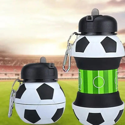SOCCER WATER BOTTLE COLLAPSIBLE